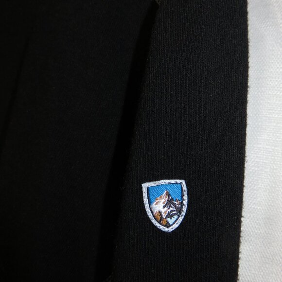 Kuhl Kashmira Sweater 1/4 zip pullover Black Mens size 2XL XXL - Picture 7 of 11